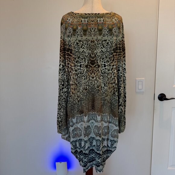 CAMILLA Short Kaftan - OS | Limited Edition Print w/Crystals - Picture 5 of 9